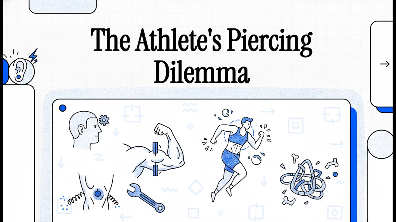 Why Metal Piercing Jewelry Fails Athletes, And Why BioFlex Doesn't